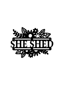 Floral She Shed